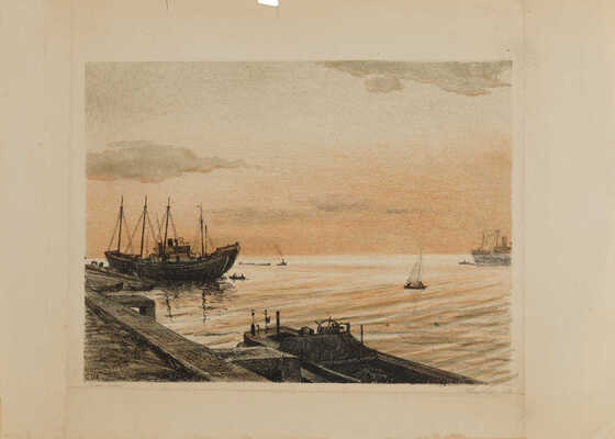 Штейнберг Сергей Максимилианович. Устье Невы